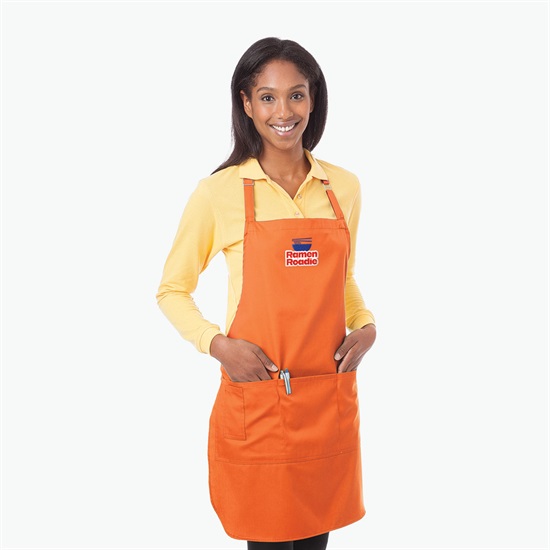 Blue Generation Scotchgard Twill Bib Apron