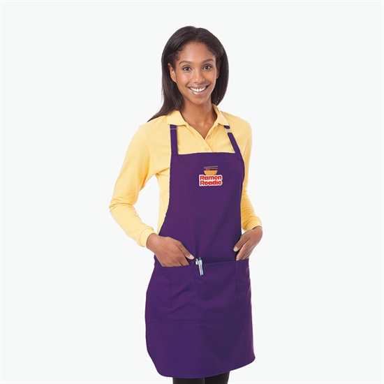 Blue Generation Scotchgard Twill Bib Apron