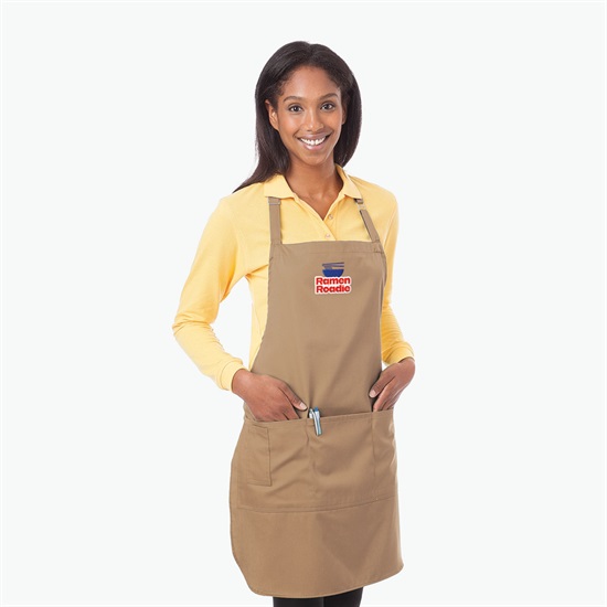 Blue Generation Scotchgard Twill Bib Apron