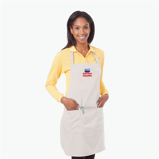 Blue Generation Scotchgard Twill Bib Apron