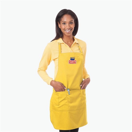 Blue Generation Scotchgard Twill Bib Apron