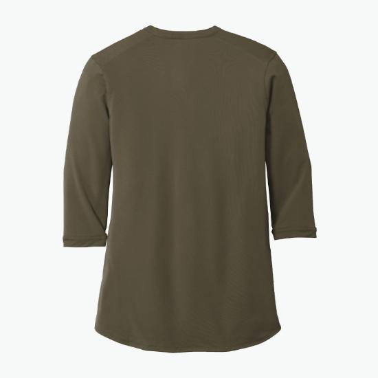 Port Authority UV Choice Pique Henley - Women's