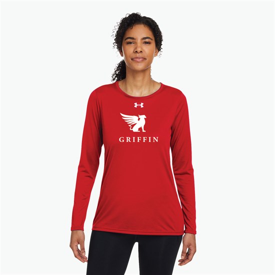 Under Armour Team Tech Long Sleeve T-Shirt - Women's - Silkscreened