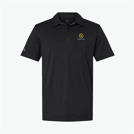 Adidas Textured Stripe Polo - Men's