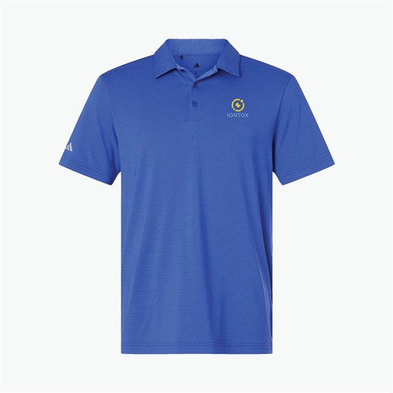Adidas Textured Stripe Polo - Men's