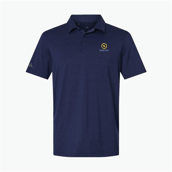 Adidas Textured Stripe Polo - Men's