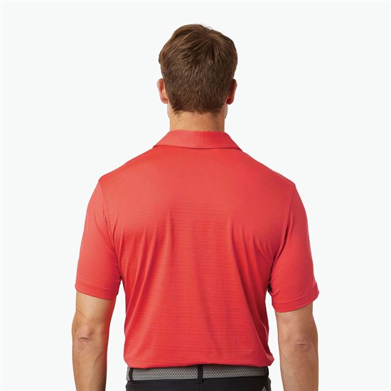 Adidas Textured Stripe Polo - Men's