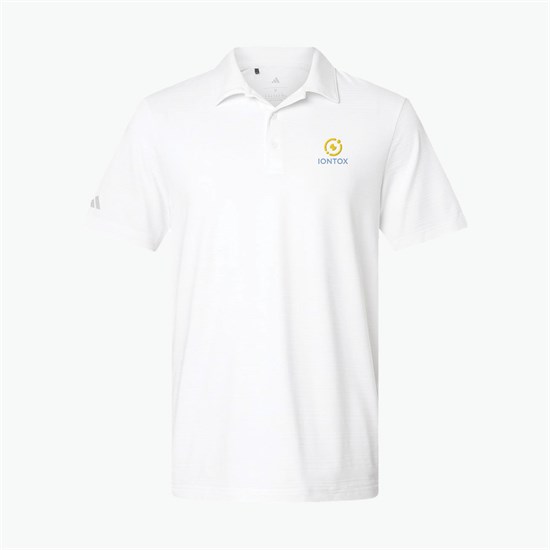 Adidas Textured Stripe Polo - Men's