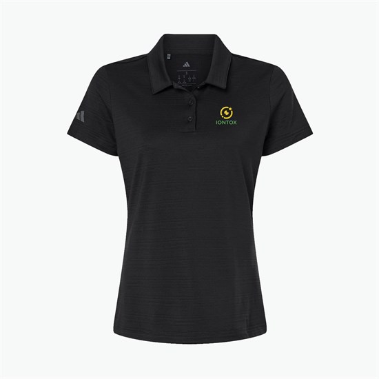 Adidas Textured Stripe Polo - Women's