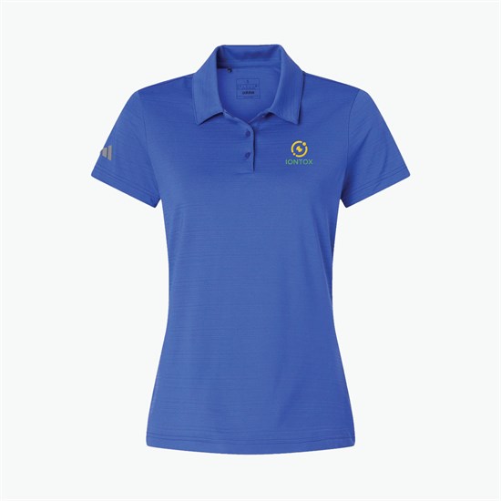 Adidas Textured Stripe Polo - Women's