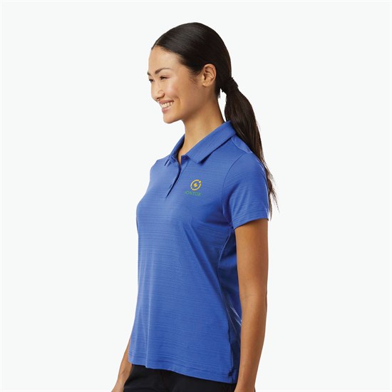 Adidas Textured Stripe Polo - Women's