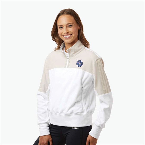 Adidas Fleece 1/4-Zip Pullover - Women's