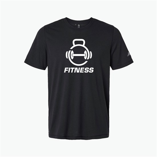 Adidas Cotton Blend T-Shirt - Men's - Silkscreened