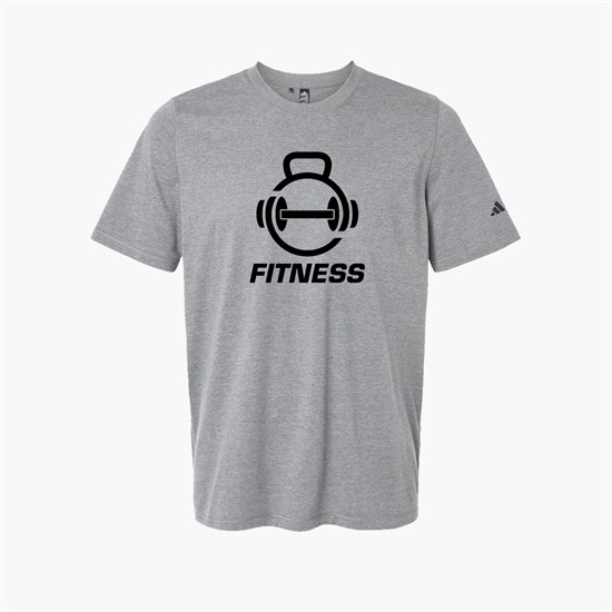 Adidas Cotton Blend T-Shirt - Men's - Silkscreened
