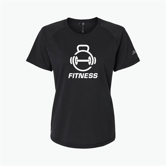 Adidas Cotton Blend T-Shirt - Women's - Silkscreened