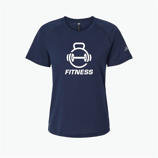 Adidas Cotton Blend T-Shirt - Women's - Silkscreened