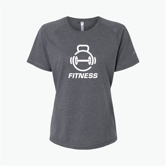 Adidas Cotton Blend T-Shirt - Women's - Silkscreened