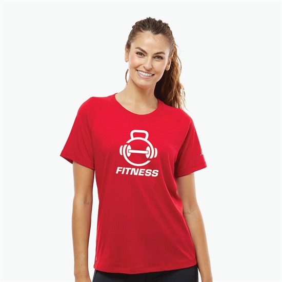 Adidas Cotton Blend T-Shirt - Women's - Silkscreened