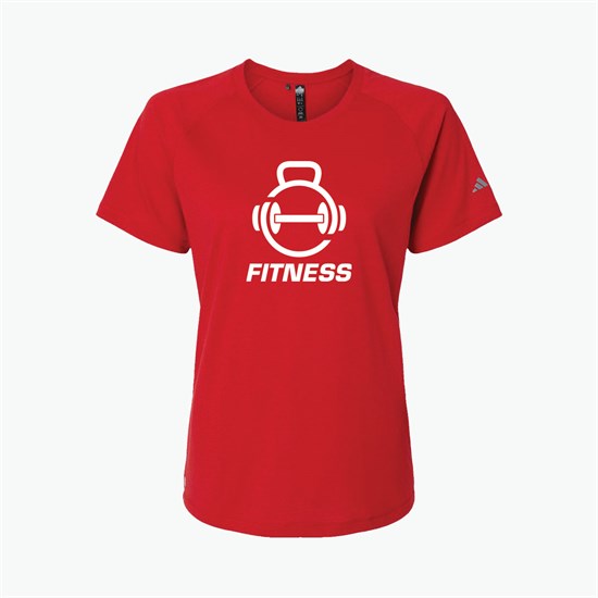 Adidas Cotton Blend T-Shirt - Women's - Silkscreened