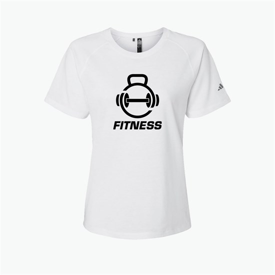 Adidas Cotton Blend T-Shirt - Women's - Silkscreened