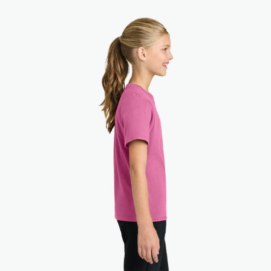 Port & Company Easy Cotton Tee - Youth - Full Color