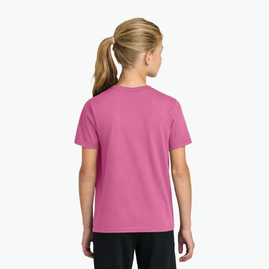 Port & Company Easy Cotton Tee - Youth - Full Color