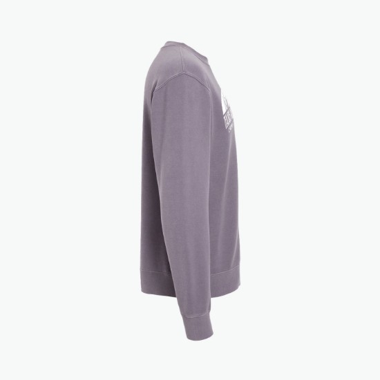 Independent Trading Pigment Dyed Crewneck Sweatshirt - Silkscreened