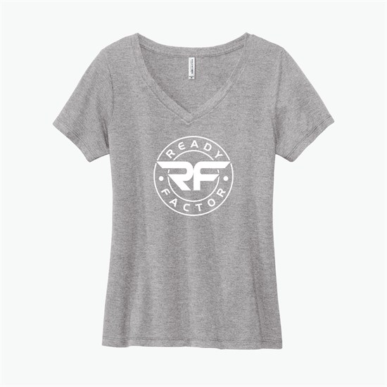 Volunteer Knitwear USA Made Daily V-Neck Tee - Women's - Silkscreened