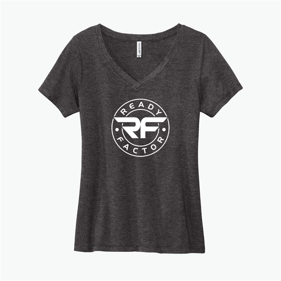Volunteer Knitwear USA Made Daily V-Neck Tee - Women's - Silkscreened