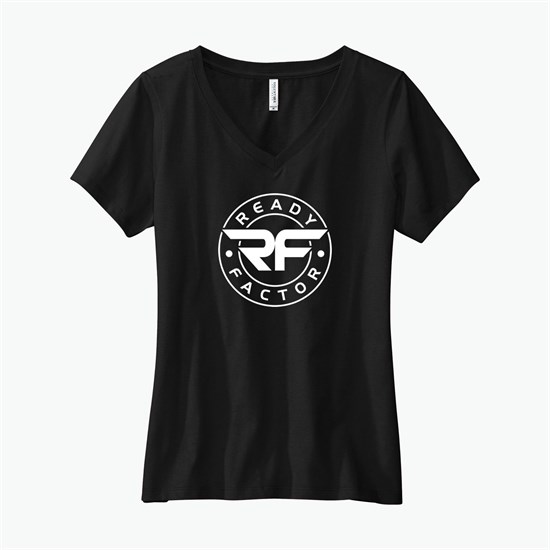 Volunteer Knitwear USA Made Daily V-Neck Tee - Women's - Silkscreened