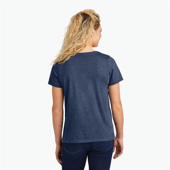 Volunteer Knitwear USA Made Daily V-Neck Tee - Women's - Silkscreened