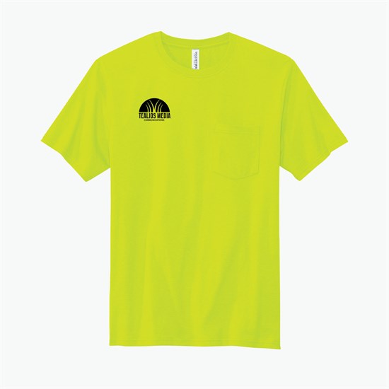 Volunteer Knitwear USA Made All-American Pocket Tee - Silkscreened