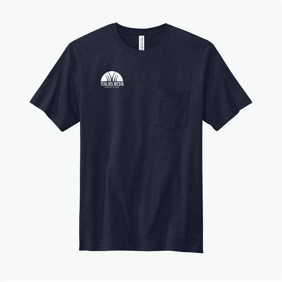 Volunteer Knitwear USA Made All-American Pocket Tee - Silkscreened