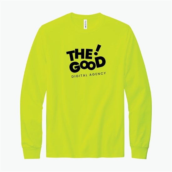 Volunteer Knitwear USA Made All-American Long Sleeve Tee - Silkscreened