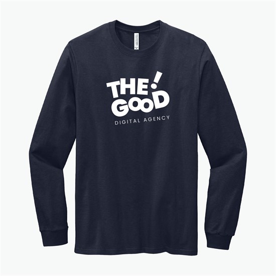 Volunteer Knitwear USA Made All-American Long Sleeve Tee - Silkscreened