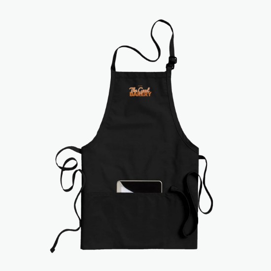 Cotton Blend 3-Pocket Bib Apron