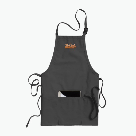 Cotton Blend 3-Pocket Bib Apron