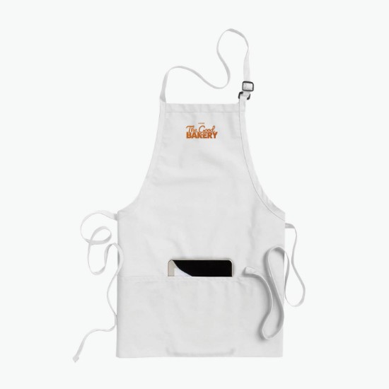 Cotton Blend 3-Pocket Bib Apron