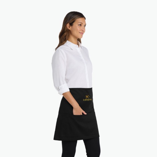 Easy Care Stain Release Half Bistro Apron