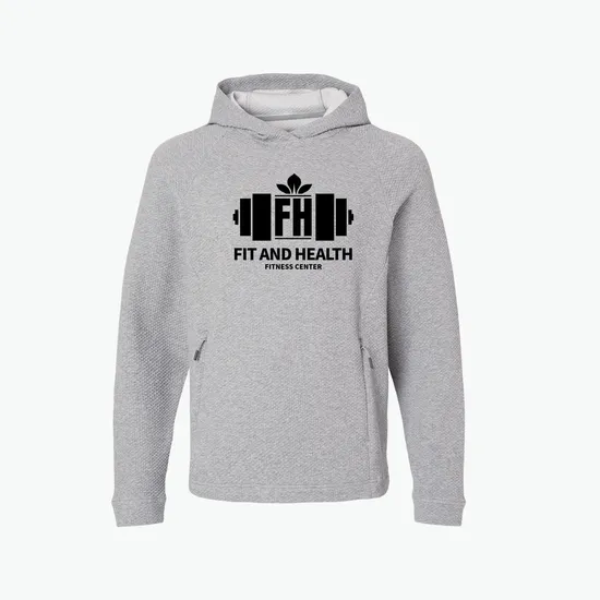 Spirit Textured Hooded Pullover - Men's - Silkscreened