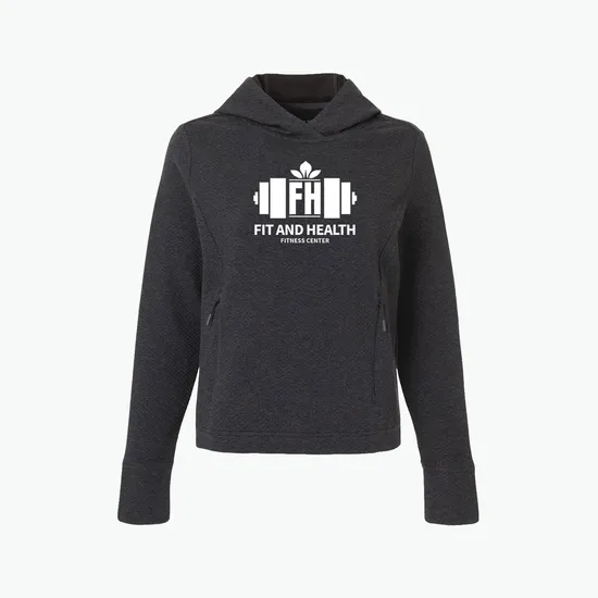 Spirit Textured Hooded Pullover - Women's - Silkscreened