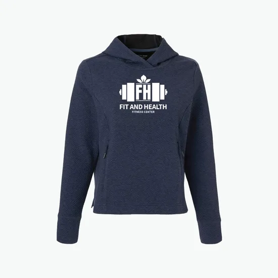 Spirit Textured Hooded Pullover - Women's - Silkscreened