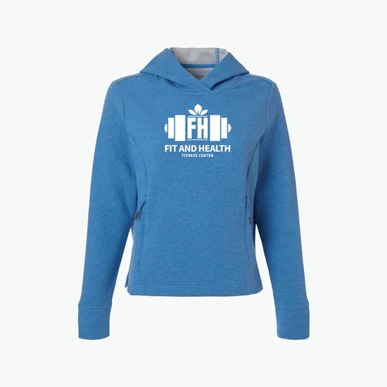 Spirit Textured Hooded Pullover - Women's - Silkscreened
