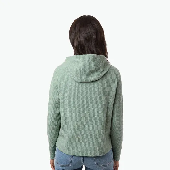 Spirit Textured Hooded Pullover - Women's - Silkscreened