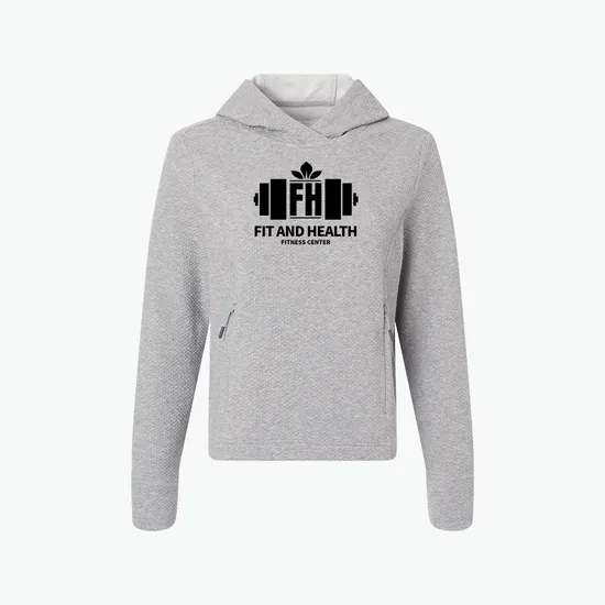 Spirit Textured Hooded Pullover - Women's - Silkscreened