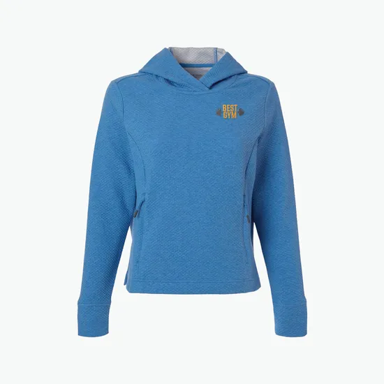 Spirit Textured Hooded Pullover - Women's