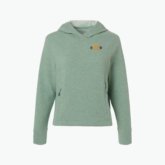 Spirit Textured Hooded Pullover - Women's
