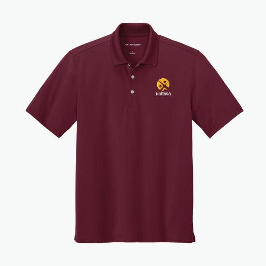 Port Authority Dry Zone Stain-Release Grid Polo - Men's
