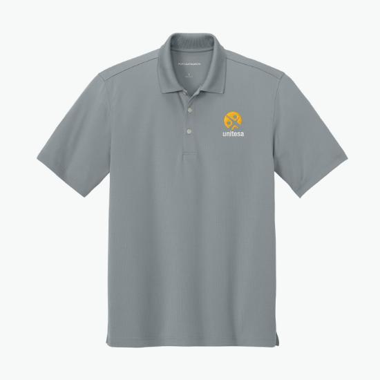 Port Authority Dry Zone Stain-Release Grid Polo - Men's