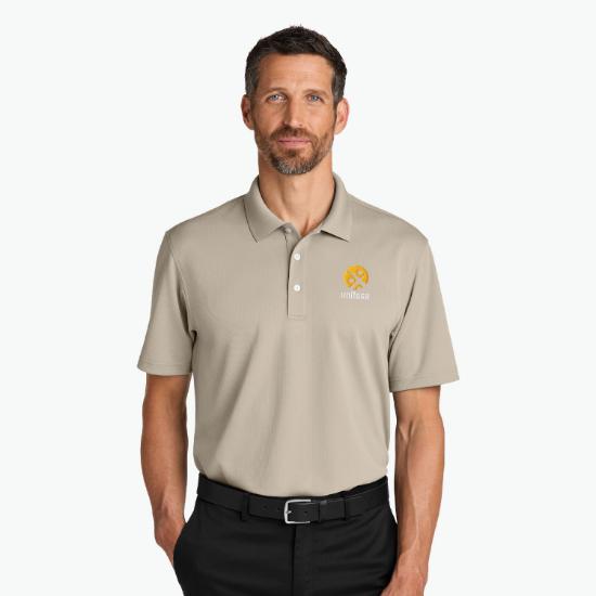 Port Authority Dry Zone Stain-Release Grid Polo - Men's